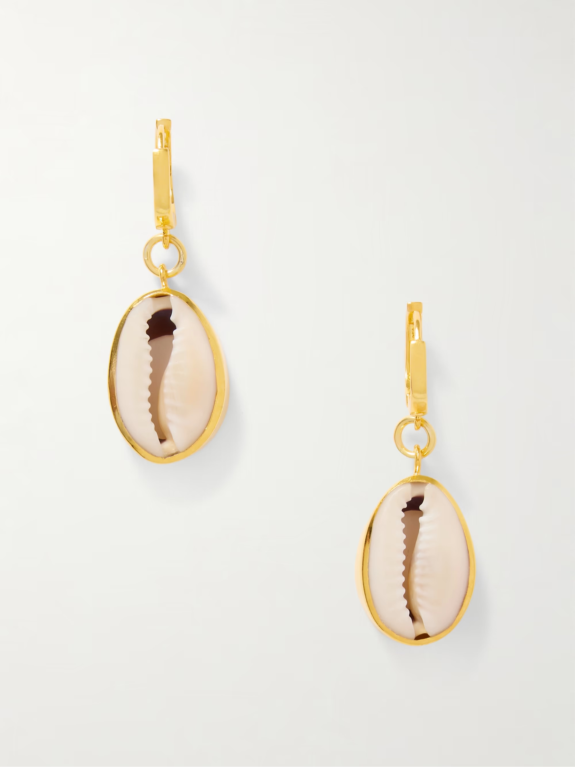 TOHUMConcha Puka gold vermeil earrings | NET-A-PORTER (UK & EU)