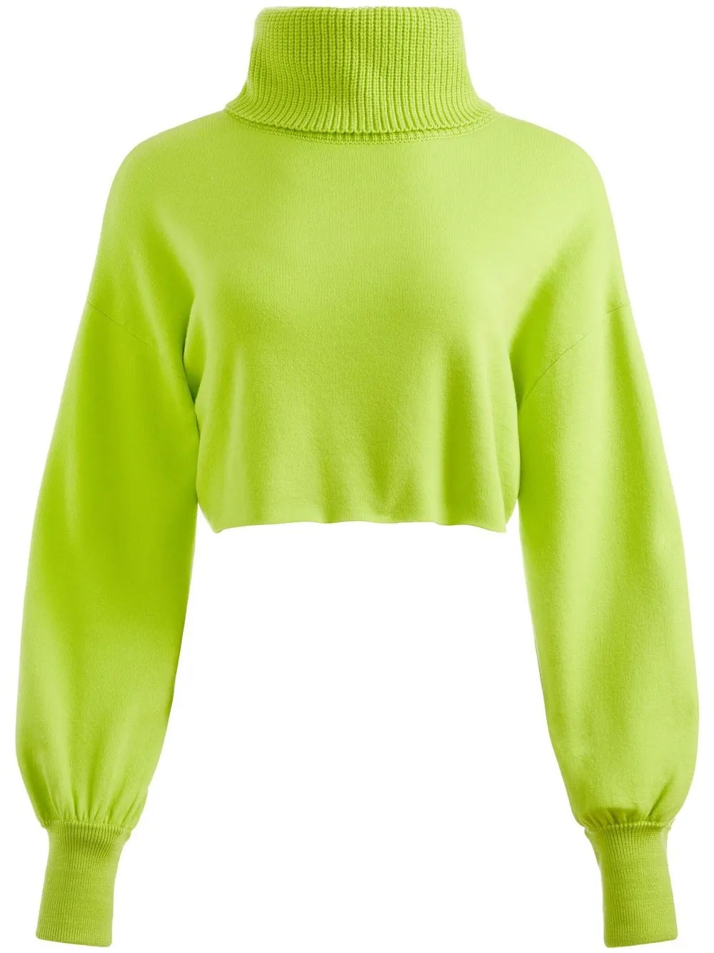 Alice + Olivia Knit Cropped Jumper - Farfetch | Farfetch Global