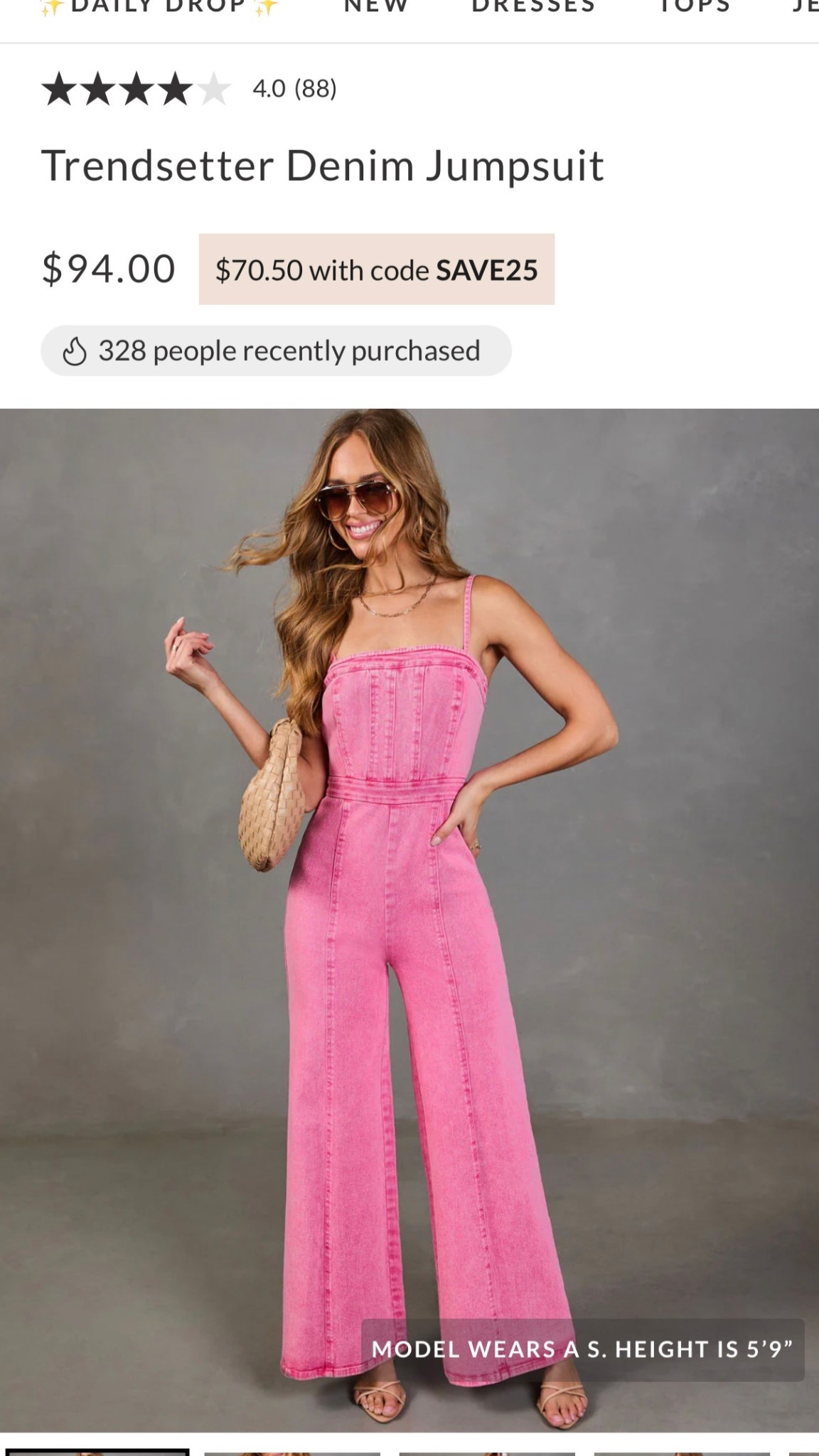 Your new go-to statement piece. The Trendsetter Denim Jumpsuit is fitted in all the right places with a flattering square neckline and wide-leg silhouette that elongates the legs. Adjustable (and removable!) straps give you styling versatility, while the structured denim with a hint of stretch keeps it comfortable. Perfect for dressing down with sneakers for day or elevating with heels for cocktail hour.


#LTKootd #LTKSeasonal #LTKdayinmylife