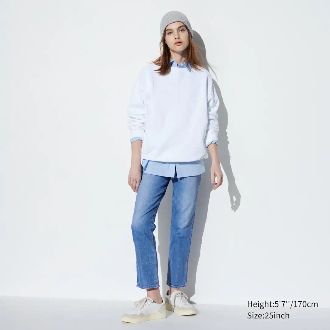 JEANS SLIM ALLA CAVIGLIA TAGLIO DRITTO | Uniqlo IT