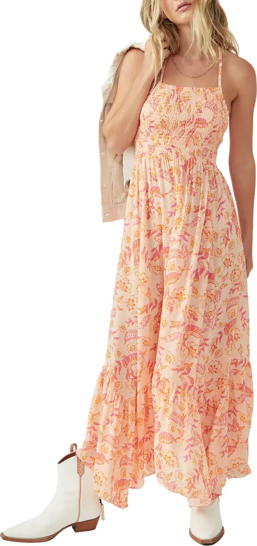 Heat Wave Floral Print High/Low Dress | Nordstrom