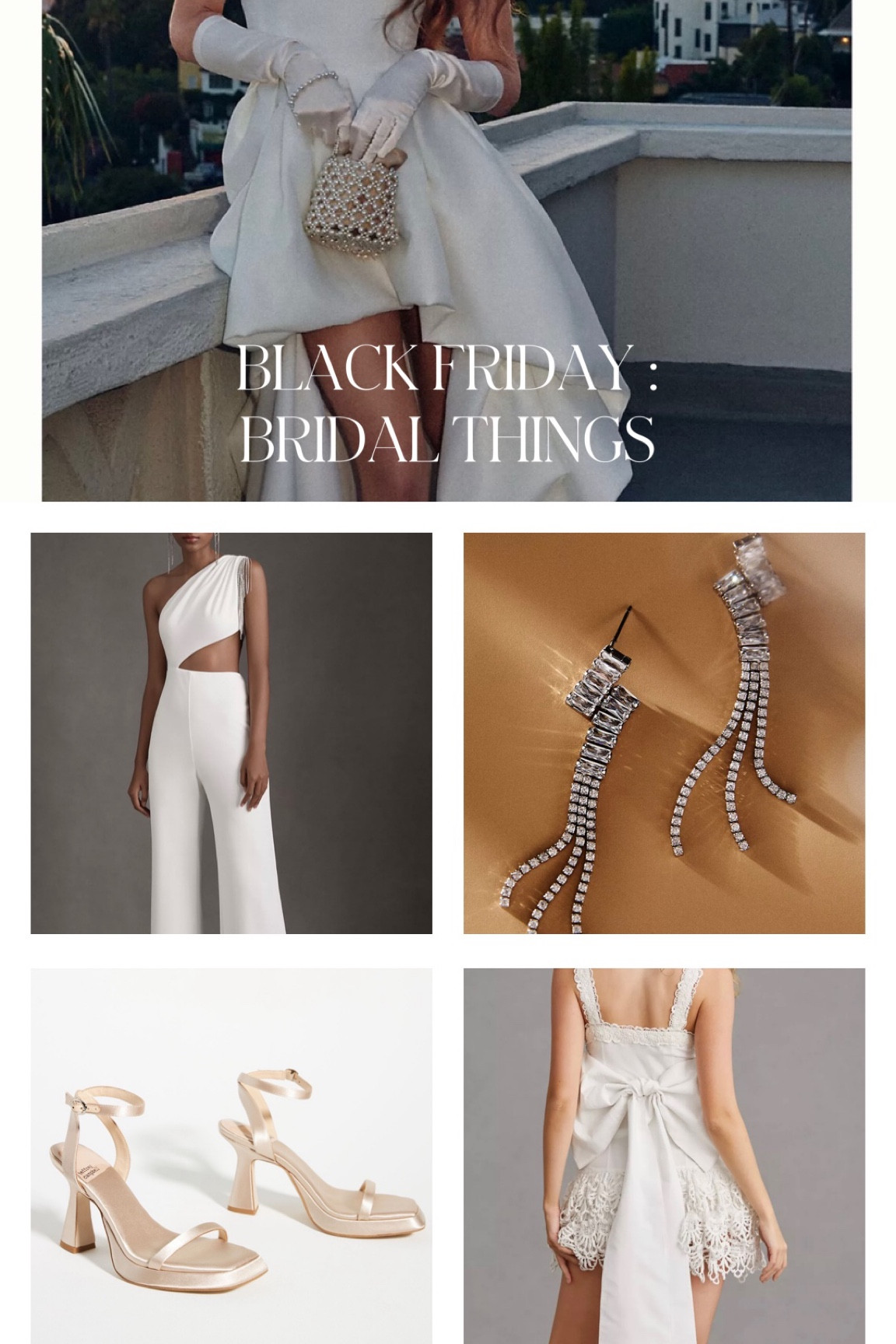 Omg look at all these cute bridal pieces on sale + additional 50% off for Black Friday!! Perfect for your rehearsal dinner, showers, bachelorette, engagement session or even wedding day! 

#LTKHoliday #LTKwedding #LTKSeasonal