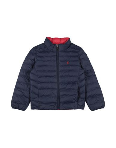 Polo Ralph Lauren P-layer 2 Reversible Quilted Jacket Kid Boy Puffer Midnight blue Size 6 Recycled nylon | YOOX (US)