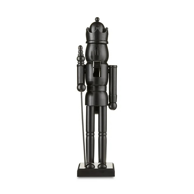 Christmas 15 in Black Nutcracker, by Holiday Time - Walmart.com | Walmart (US)