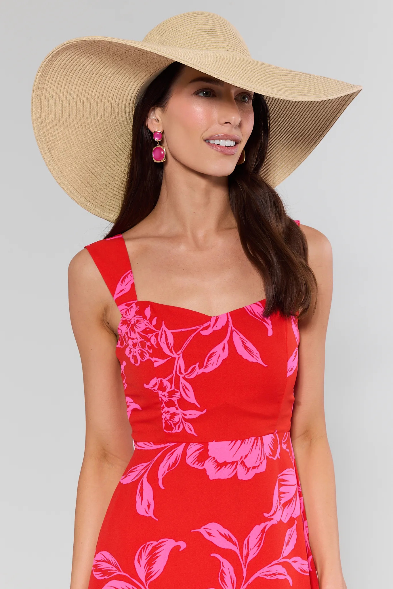 Betty Raffia Wide Brim Sun Hat | Avara