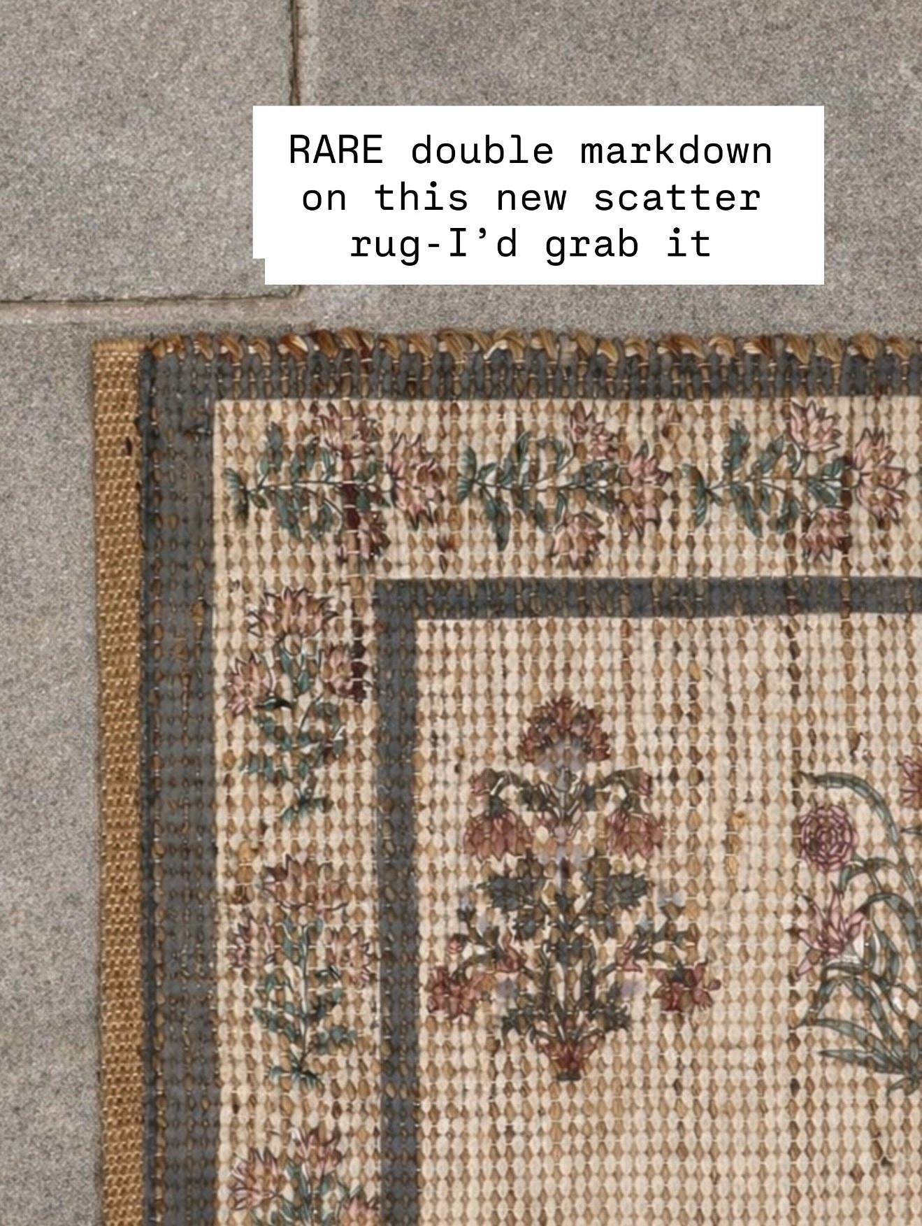 Love this new scatter rock from Kirkland sale on sale. It also comes in another pretty color. It’s also larger in size so it’ll probably fit in front of a double door.

#LTKSaleAlert #LTKHome
