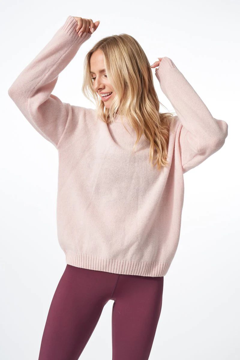 Cashmere/Wool Oversize Sweater Peachy Keen | DYI Define Your Inspiration
