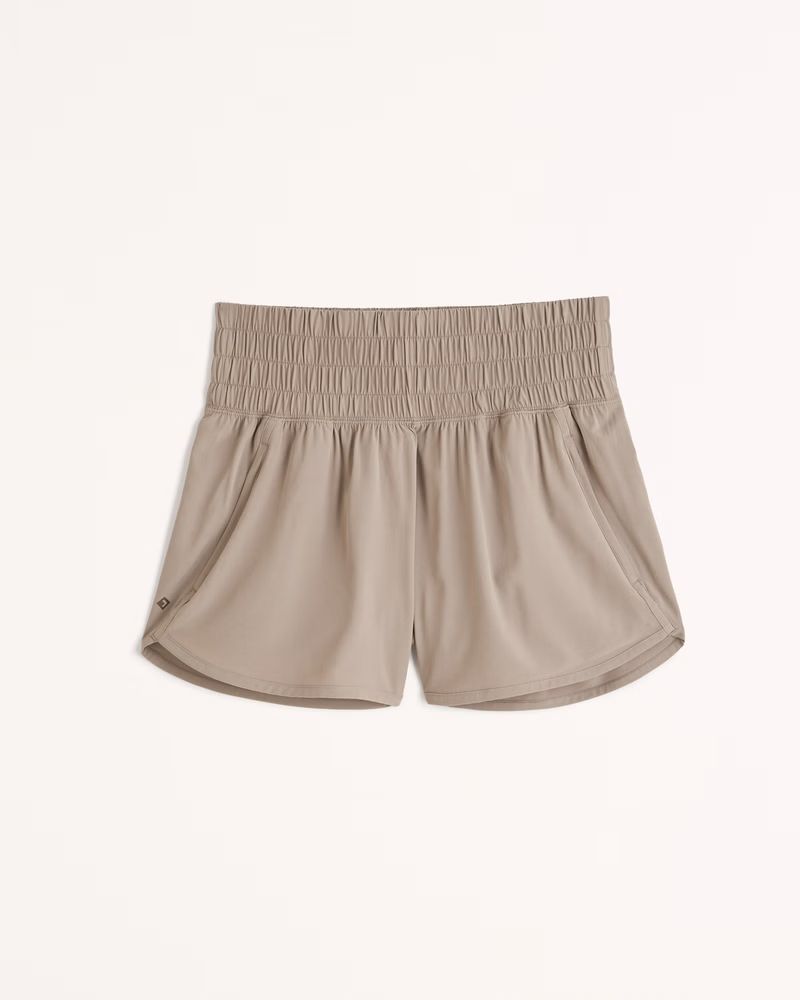 YPB motionTEK Unlined Ultra High Rise Workout Short | Abercrombie & Fitch (US)