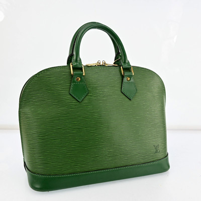 AUTH LOUIS VUITTON Epi Alma Hand Bag Green M52144 P4284RY707 | eBay US
