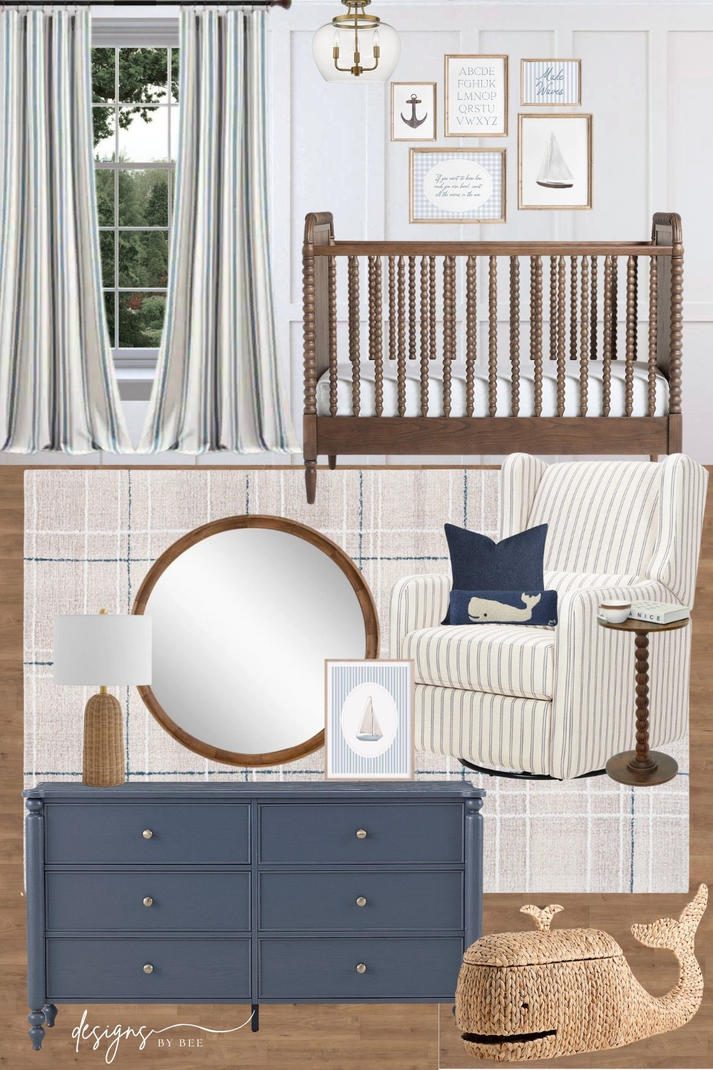 baby boy nursery, boy nursery mood board, coastal nursery, preppy nursery, nautical nursery, classic nursery design, blue and white nursery, neutral boy nursery, timeless nursery decor, traditional nursery, vintage inspired nursery, coastal grandmillennial nursery, nursery design ideas, nursery decor inspiration, baby room styling, nursery furniture, spindle crib nursery, striped nursery chair, nursery dresser blue, nursery area rug, nautical wall art nursery, sailboat nursery decor, whale nursery decor, coastal kids room, preppy kids room, boys room decor, boys nursery inspiration, classic kids room, nursery interior design, styled nursery, designer nursery, ltk nursery finds, ltk baby room, ltk home decor, nursery shopping list, nursery must haves

Comment SHOP below to receive a DM with the link to this post on my LTK ⬇ https://liketk.it/5Ikai