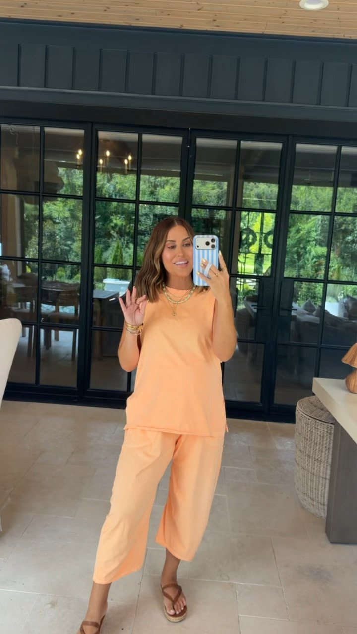 Recent FP Movement Order || obsessed with this set! Wearing an xs in the pastel peach color- the fit is so cute, flattering, and perfect for pregnancy + postpartum!

#LTKBump #LTKootd #LTKmomlife