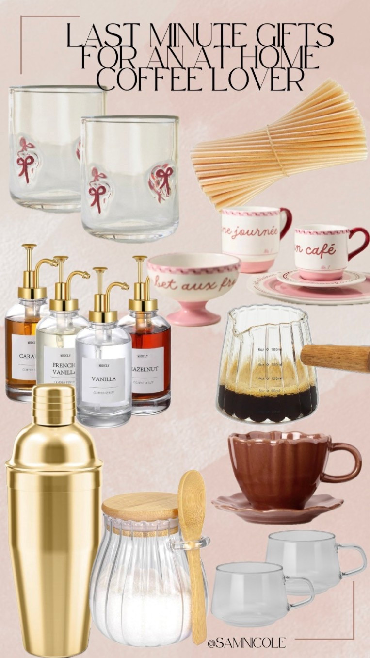 Last minute gift ideas coffee lover edition 🤎

#LTKHome #LTKHoliday #LTKGiftGuide