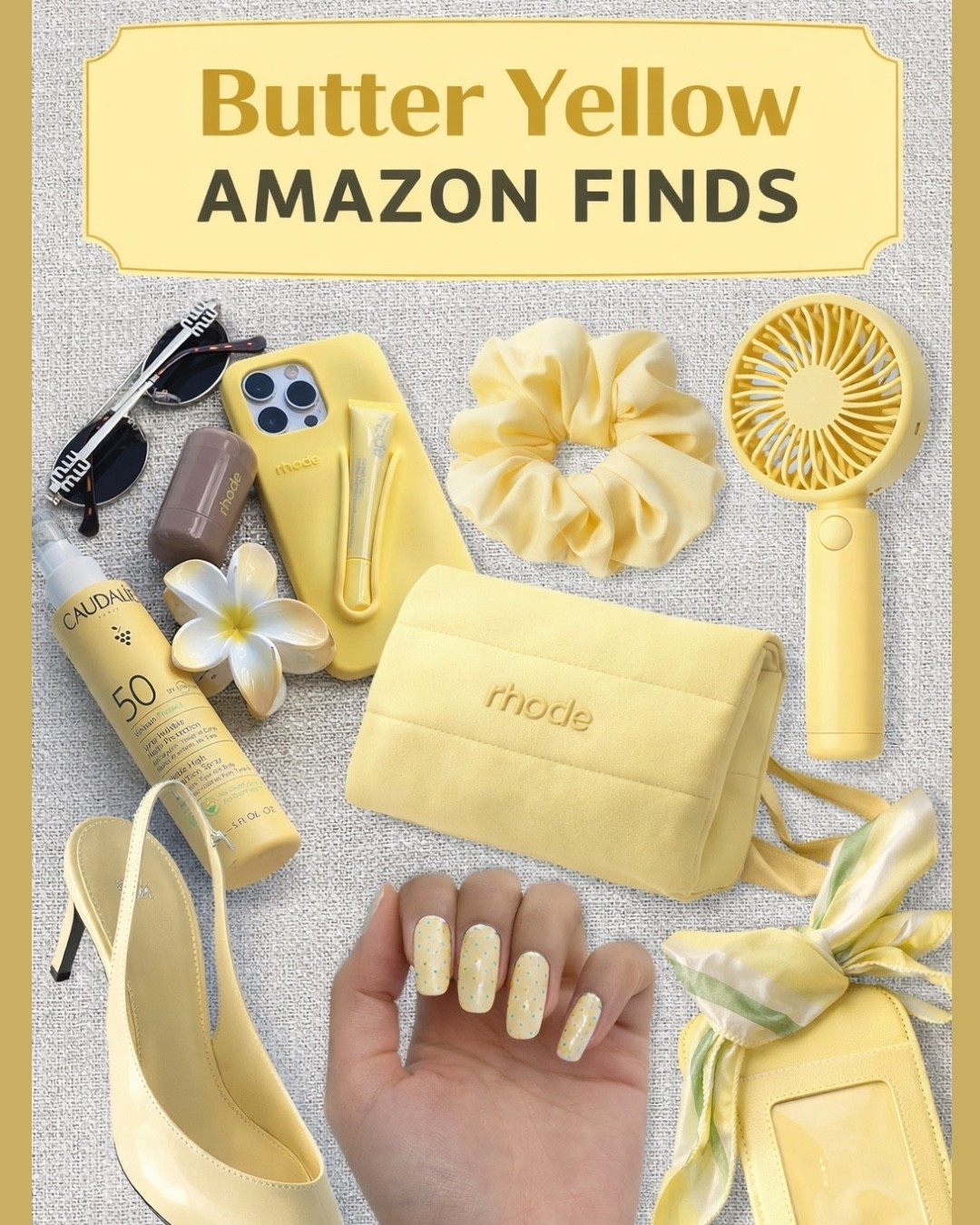 Butter yellow dreams ☀️💛 From sunny skincare to glossy heels — these finds are pure sunshine in your cart! #ButterYellowAmazonFinds #AmazonStyle #LTKfashion #LTKbeauty #LTKsummer #AmazonFinds #YellowAesthetic #SummerVibes