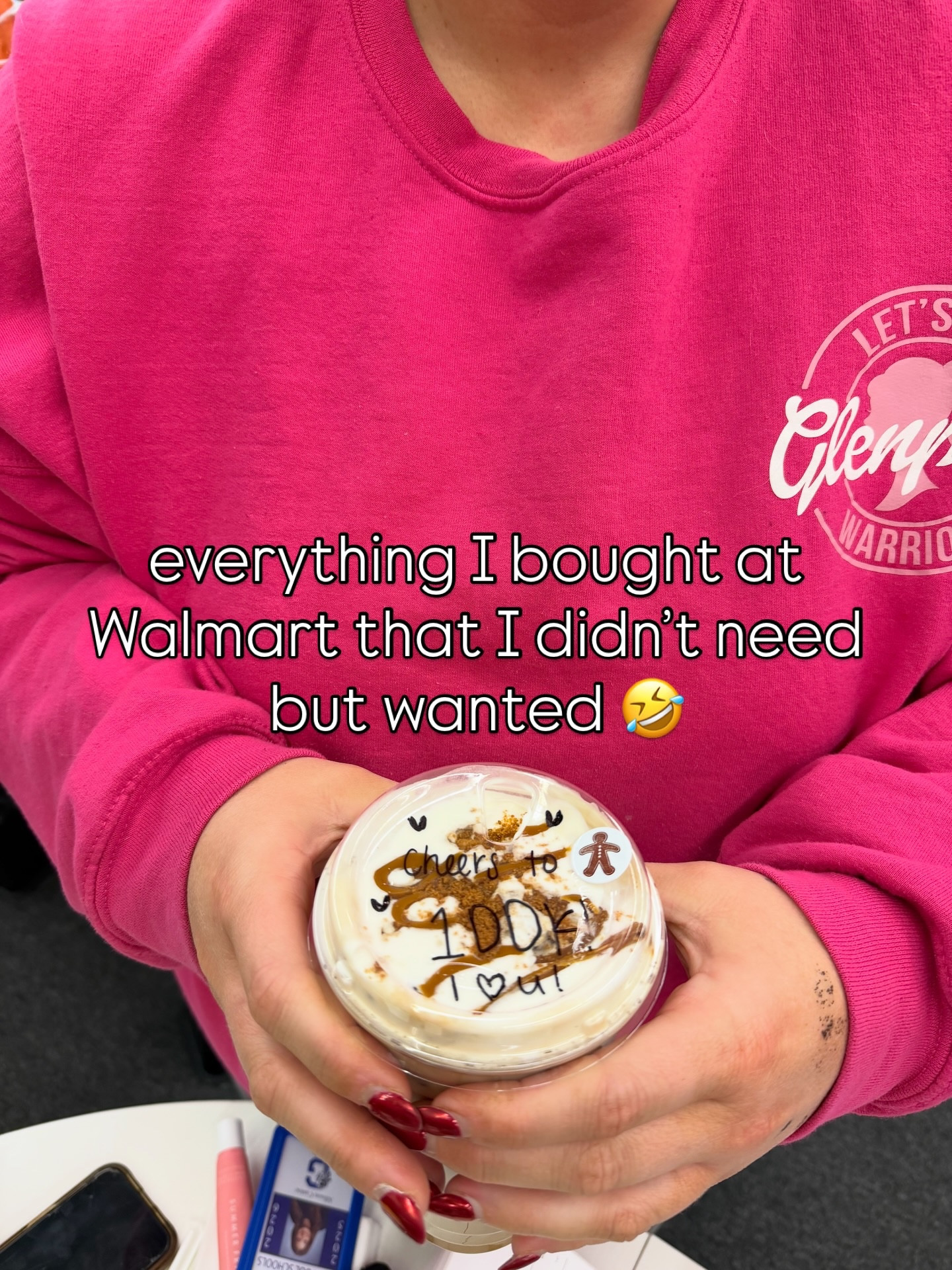 Went to Walmart for Christmas cookies… walked out with half the store instead. 🎄🤝🏼 Self-control? Never heard of her. #AddToCartSeason

Say “Dec 9” for these to be sent to you!