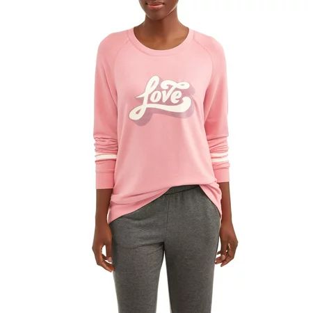 Secret Treasures Women's and Women's Plus Longsleeve Sweatshirt | Walmart (US)