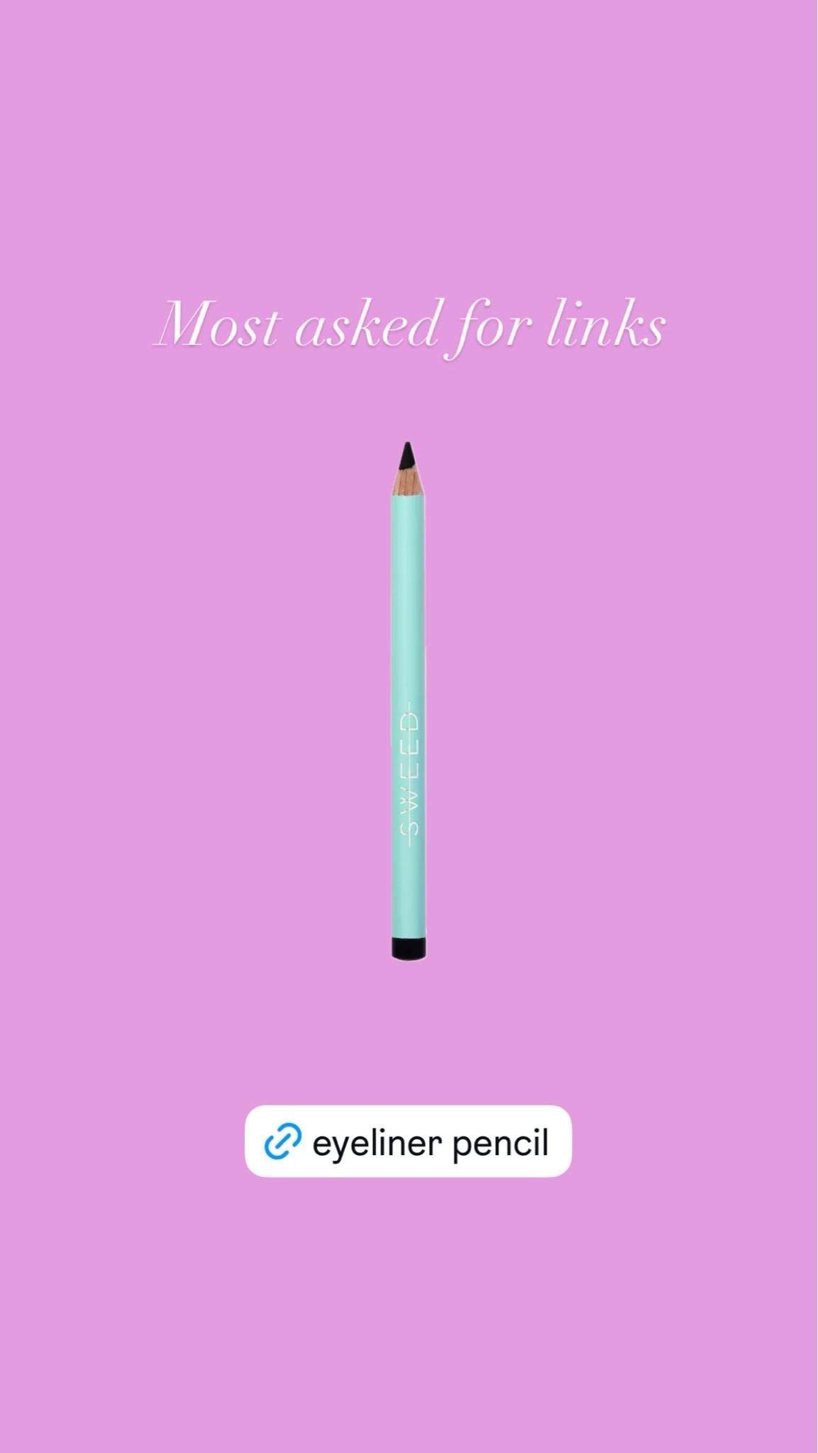 Eyeliner I’m obsessed with!! the perfect little pencil