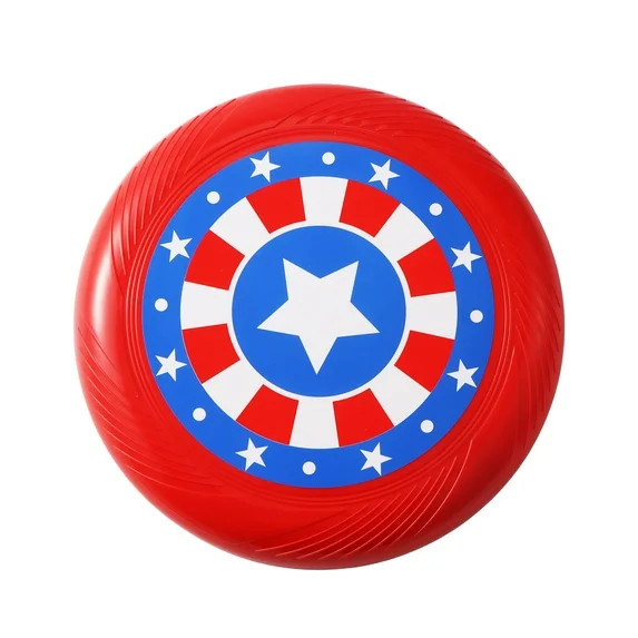 Red Flying Disk Toy, 100% Recycled Plastic, 9.9 inch, by Play Day Brand | Walmart (US)