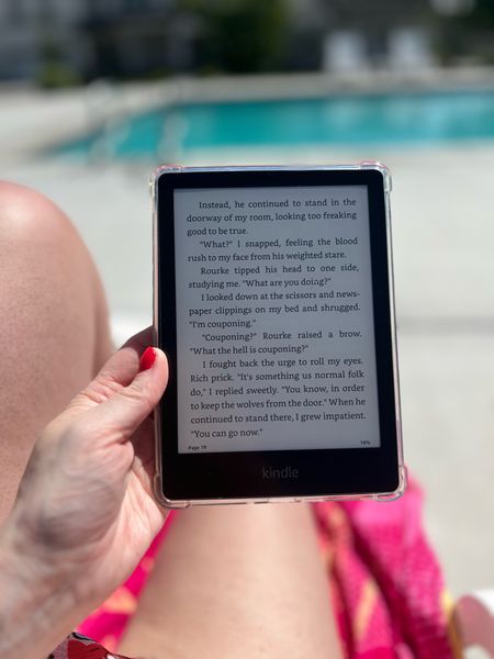 Kindle paper white is amazingly bright you can read it in the sun, by the pool or on the beach. 

#LTKTravel #LTKGiftGuide
