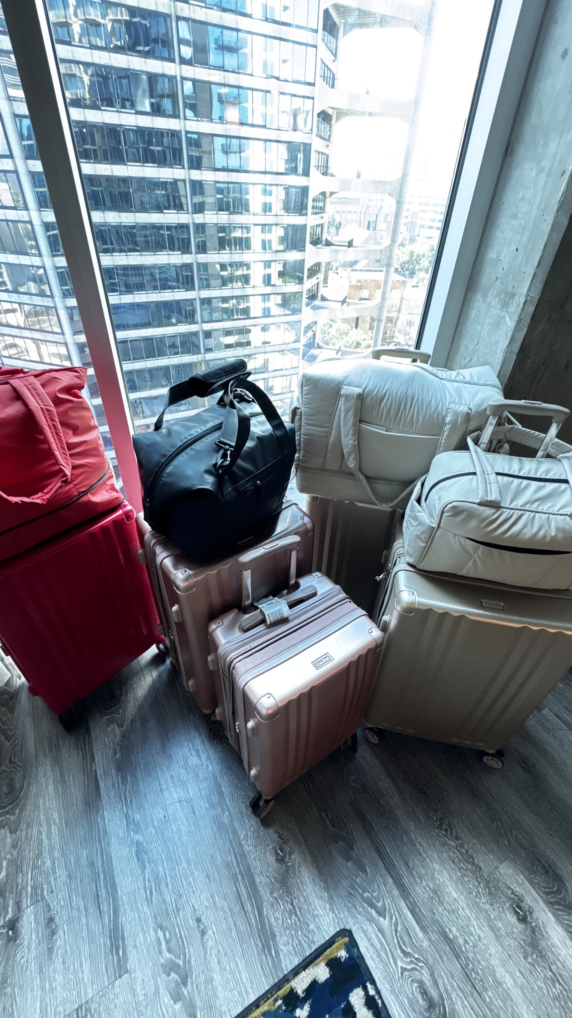 In my luggage era. Red, rose quartz, gold, oatmeal, black & cheetah.

Save with code Nickibthomas
💋

#LTKActive #LTKHome #LTKSaleAlert