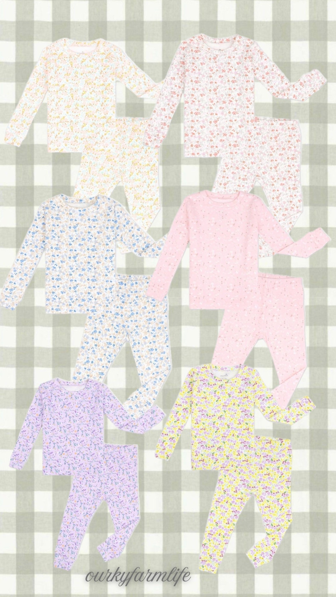 Girl’s pajamas. 🤍

#LTKKids #LTKBaby