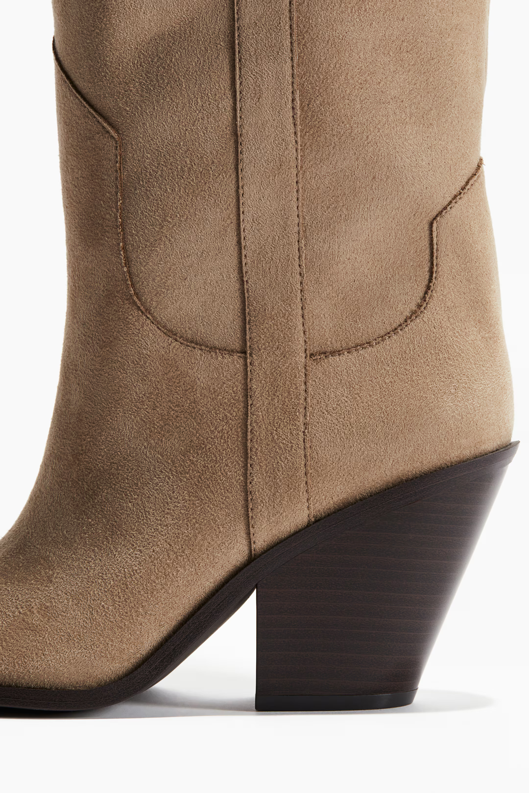 Knee-high cowboy boots | H&M (UK, MY, IN, SG, PH, TW, HK)