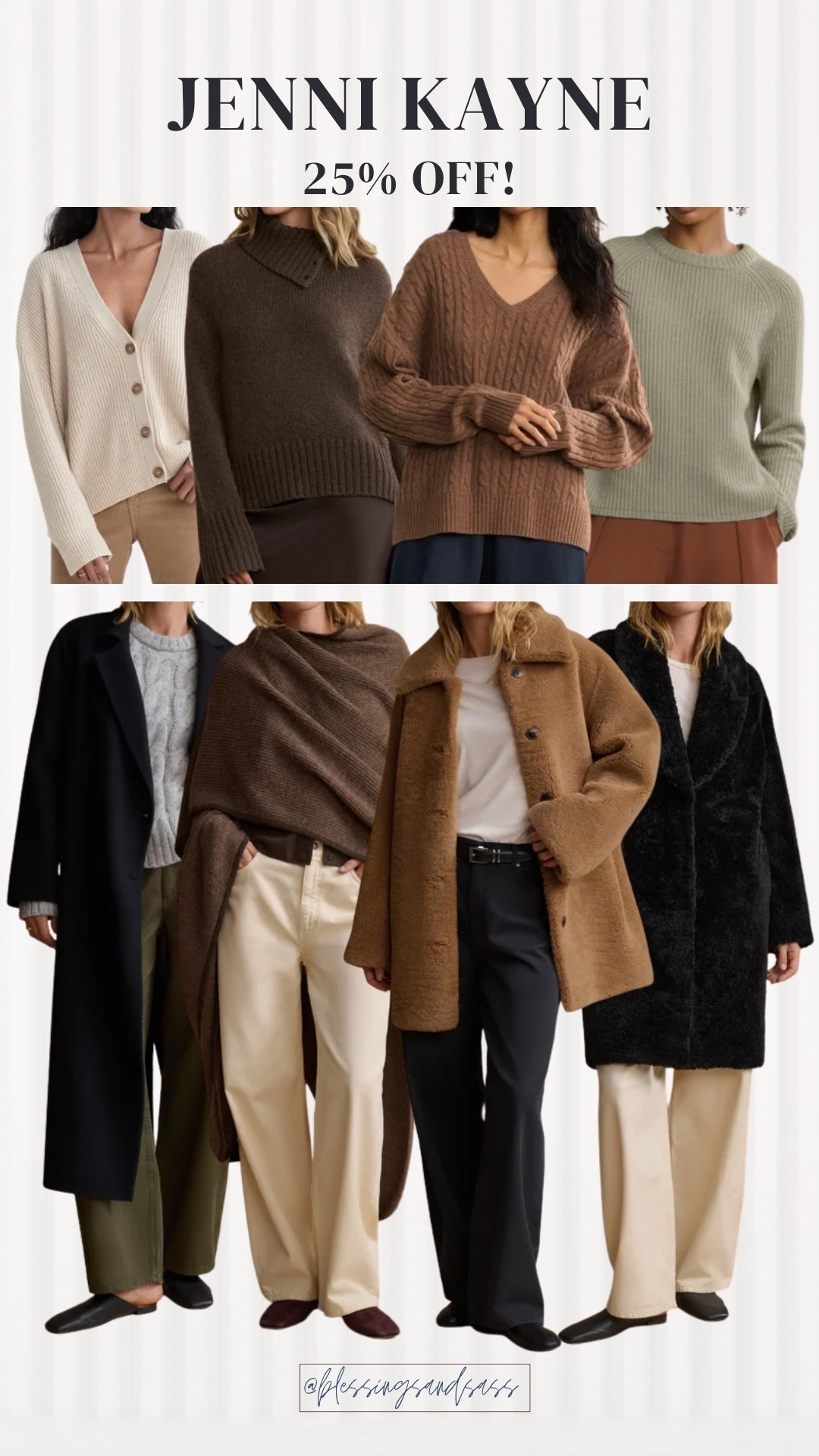 These are making me wish for cooler weather! 🤎 Rounded up my Jenni Kayne picks, from chunky sweaters to coats you can throw over just about any outfit. Save 25% on these fall layers!

Jenni Kayne sale, fall sweaters, neutral cardigan, cable knit sweater, fall coats, cozy layers, fall wardrobe, women’s outerwear

#LTKSaleAlert #LTKSeasonal