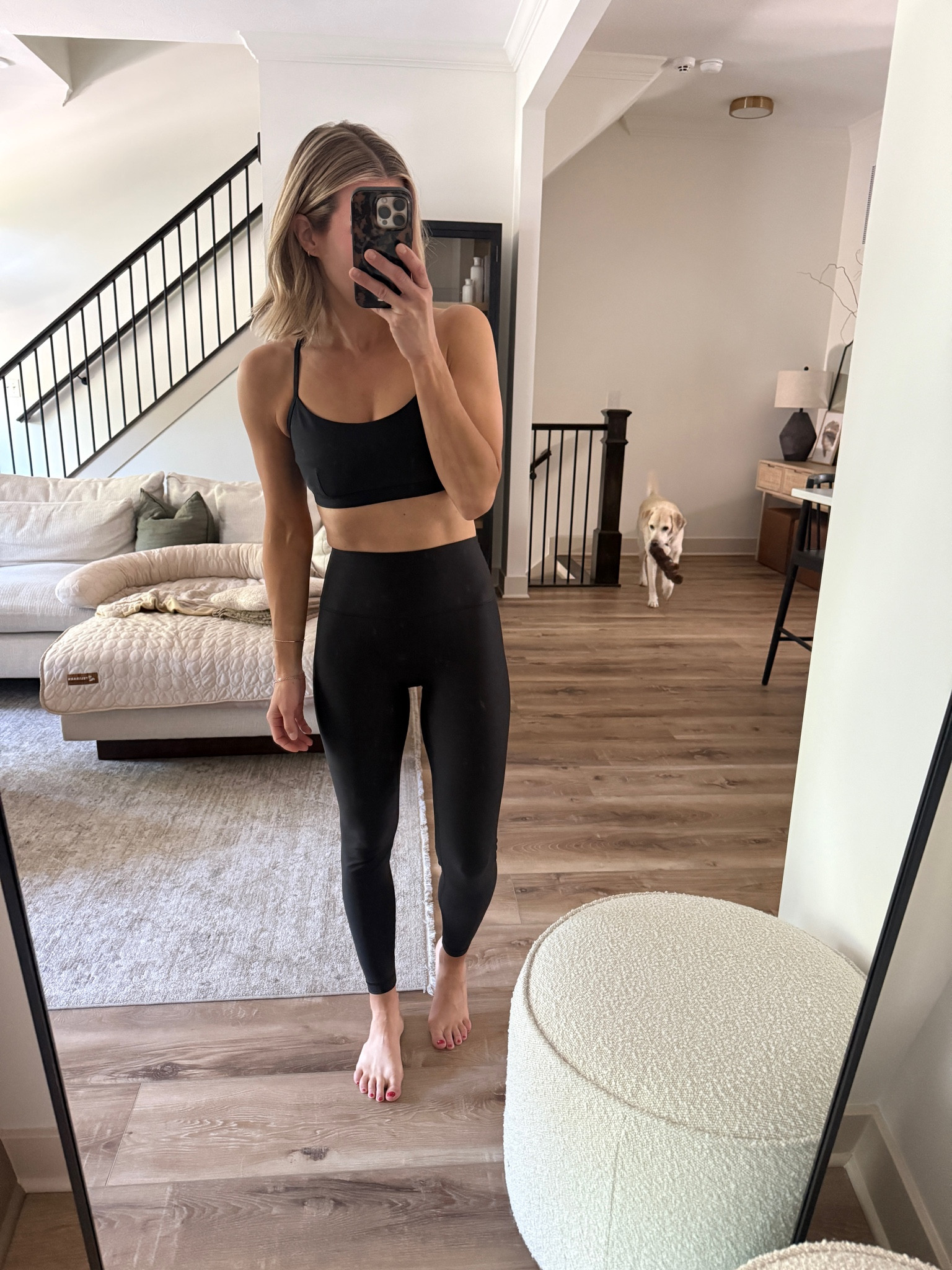 Wearing 2 leggings, small bra top

#LTKOver40 #LTKActive #LTKfitnessgoals