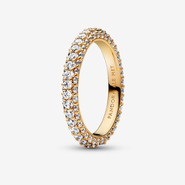 Pandora Timeless Pavé Single-row Ring | Pandora US