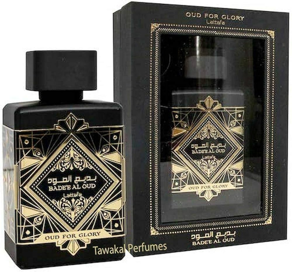 Lattafa Perfumes Bade'e Al Oud Oud for Glory Eau De Parfum Spray for Unisex 3.4 Ounce | Amazon (US)