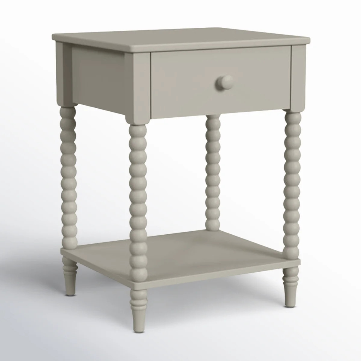 Benbrook 18'' W 1-Drawer Spindle Nightstand | Wayfair North America