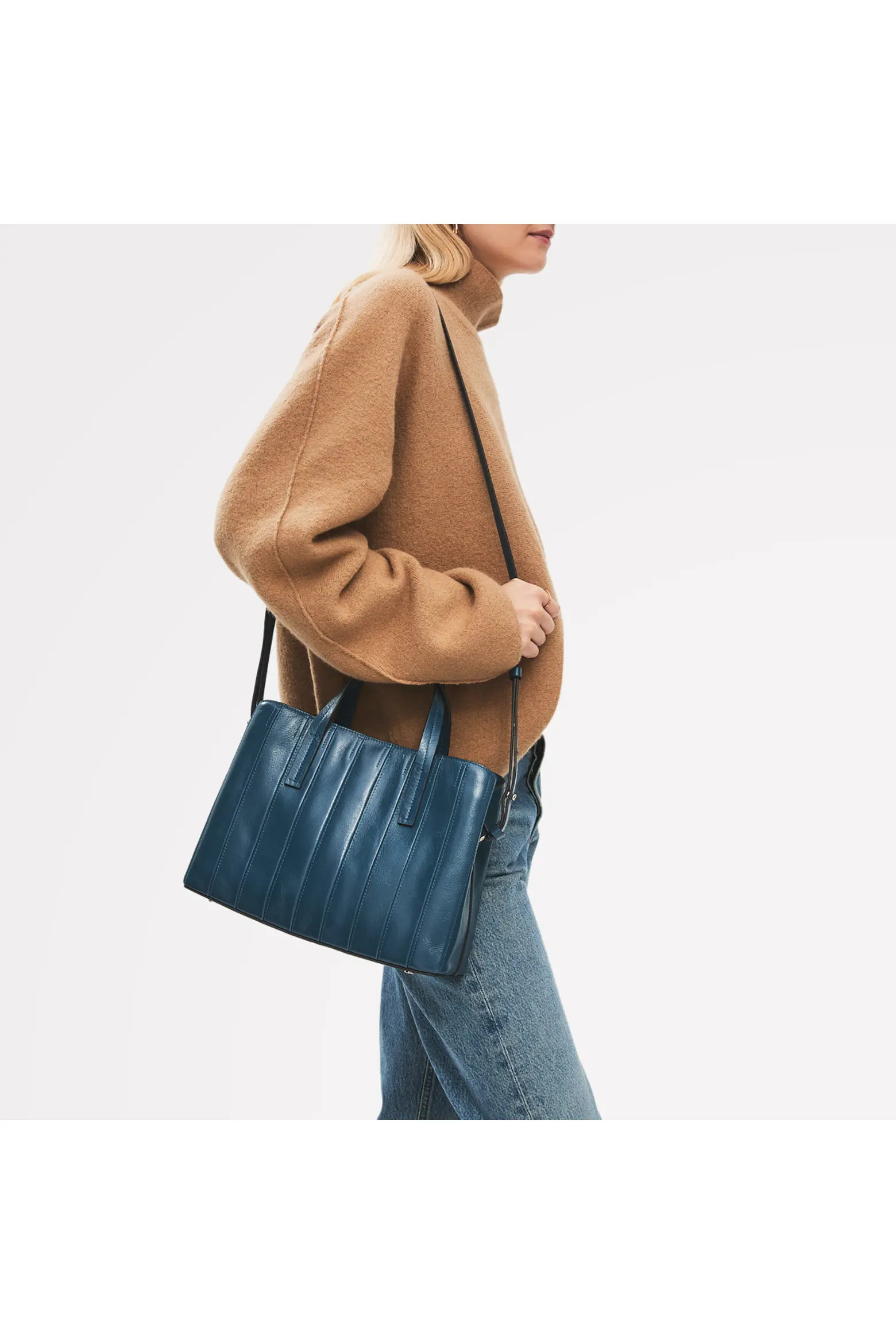 Dukes Place - Stripe Medium Ziptop Satchel Bag (Women) | Nordstrom | Nordstrom