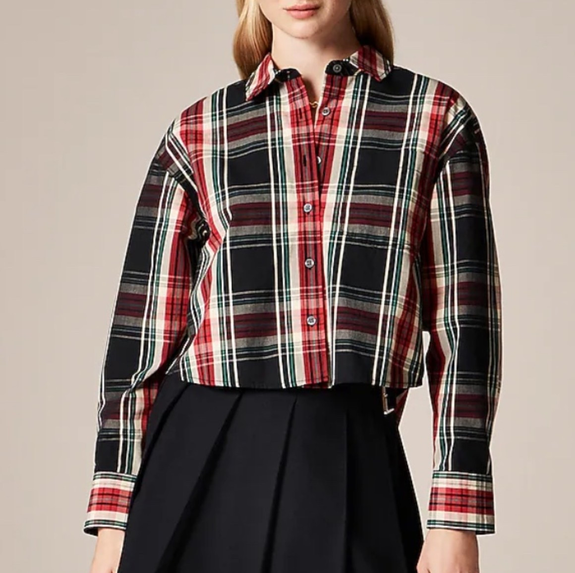 J.crew plaid 
Love this for Christmas! 🎄

#LTKHoliday #LTKSeasonal #LTKSaleAlert