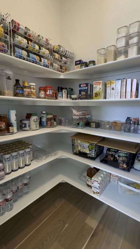 Pantry organization 
Amazon 
Cleaning 
Food containers 

#LTKstyletip #LTKVideo #LTKhome