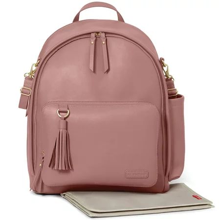 Skip Hop Greenwich Simply Chic Diaper Backpack, Dusty Rose | Walmart (US)