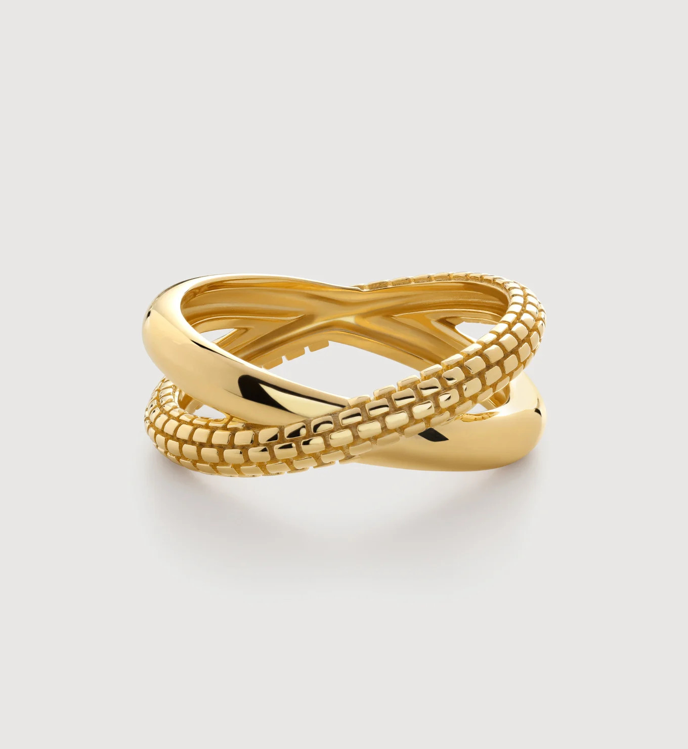 Heirloom Crossover Ring | Monica Vinader (US)
