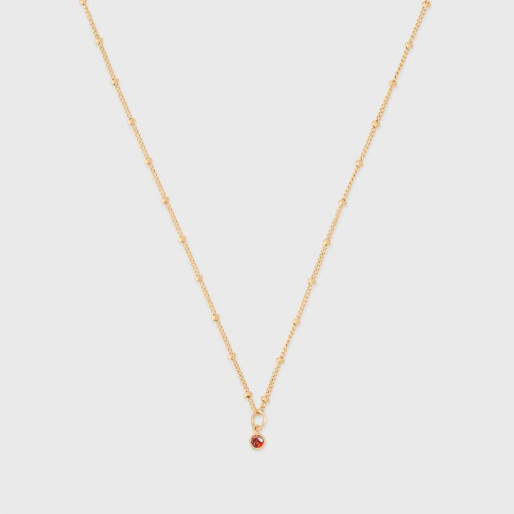 birthstone necklace | Cuffed by Nano