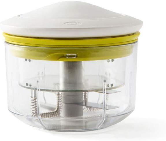 Chef'n VeggiChop Plus Hand-Powered Food Chopper and Condiment Maker, White | Amazon (US)