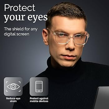 livho High Tech Blue Light Glasses - Advanced 99% Blue Light Blocking Computer Glasses - Anti Eye... | Amazon (US)