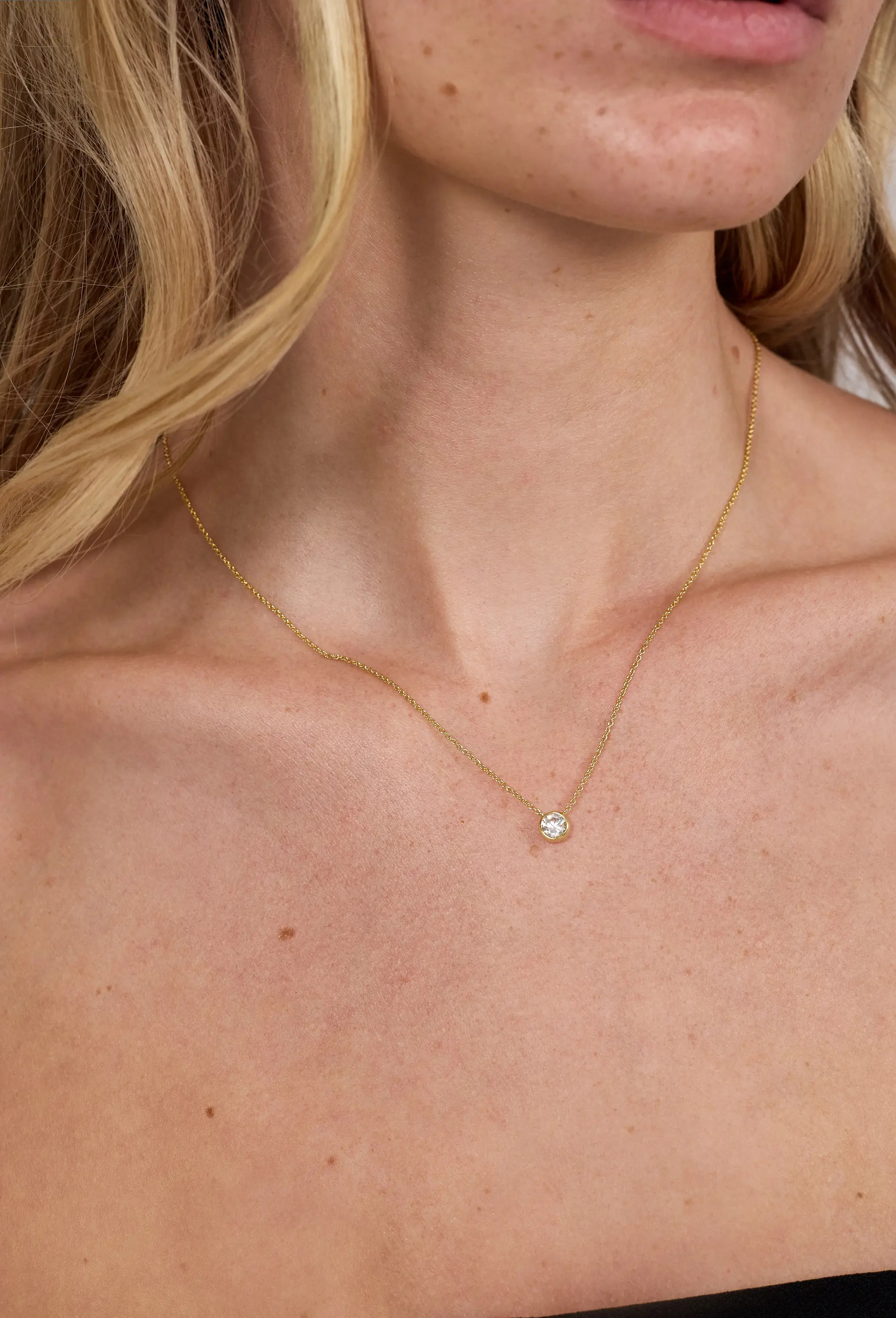 Electric Picks Coco Round Cubic Zirconia Pendant Necklace (Women) | Nordstrom | Nordstrom