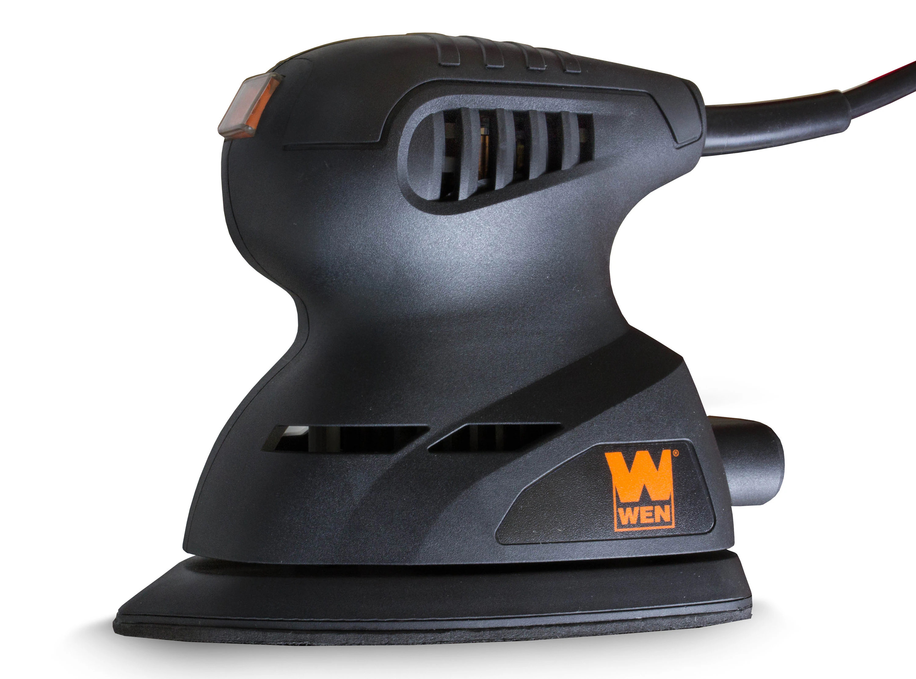 WEN Hook and Loop Hand Sander with Sandpaper Included, 1 Amp Motor, Lightweight Design, 3.75-in x 5.5-in Pad | 6301 | Lowe's