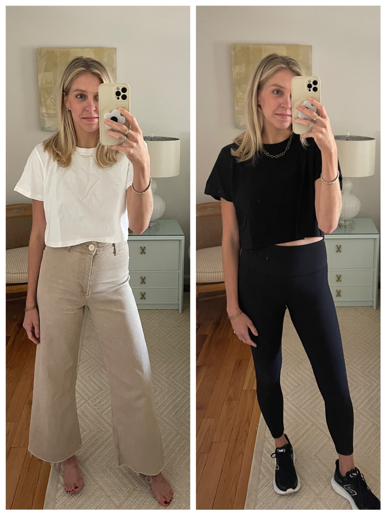 Favorite crop tee from Urban Outfitters. I wear a Large.