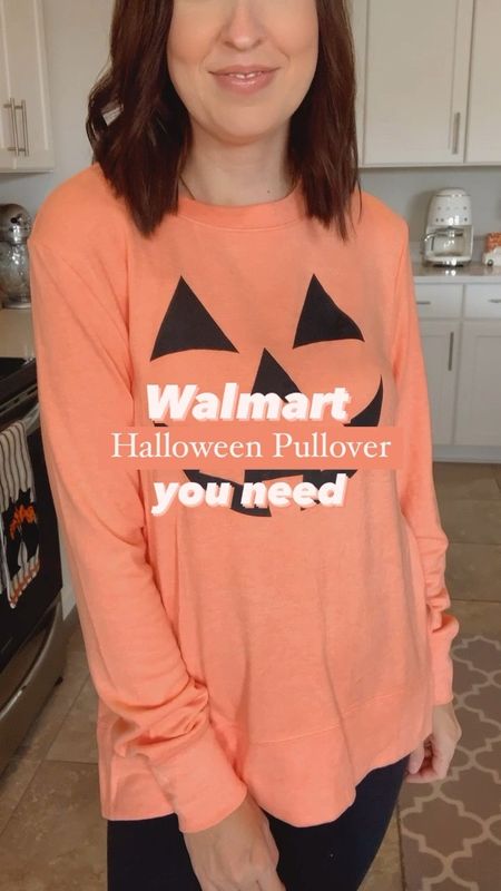 Walmart Halloween Pullover 🎃🧡

Super cute jack o lantern graphic top! Linking matching one for your little ones too!

I’m wearing a medium. I suggest sizing up if you want to wet with leggings!

#LTKfamily #LTKSeasonal #LTKkids