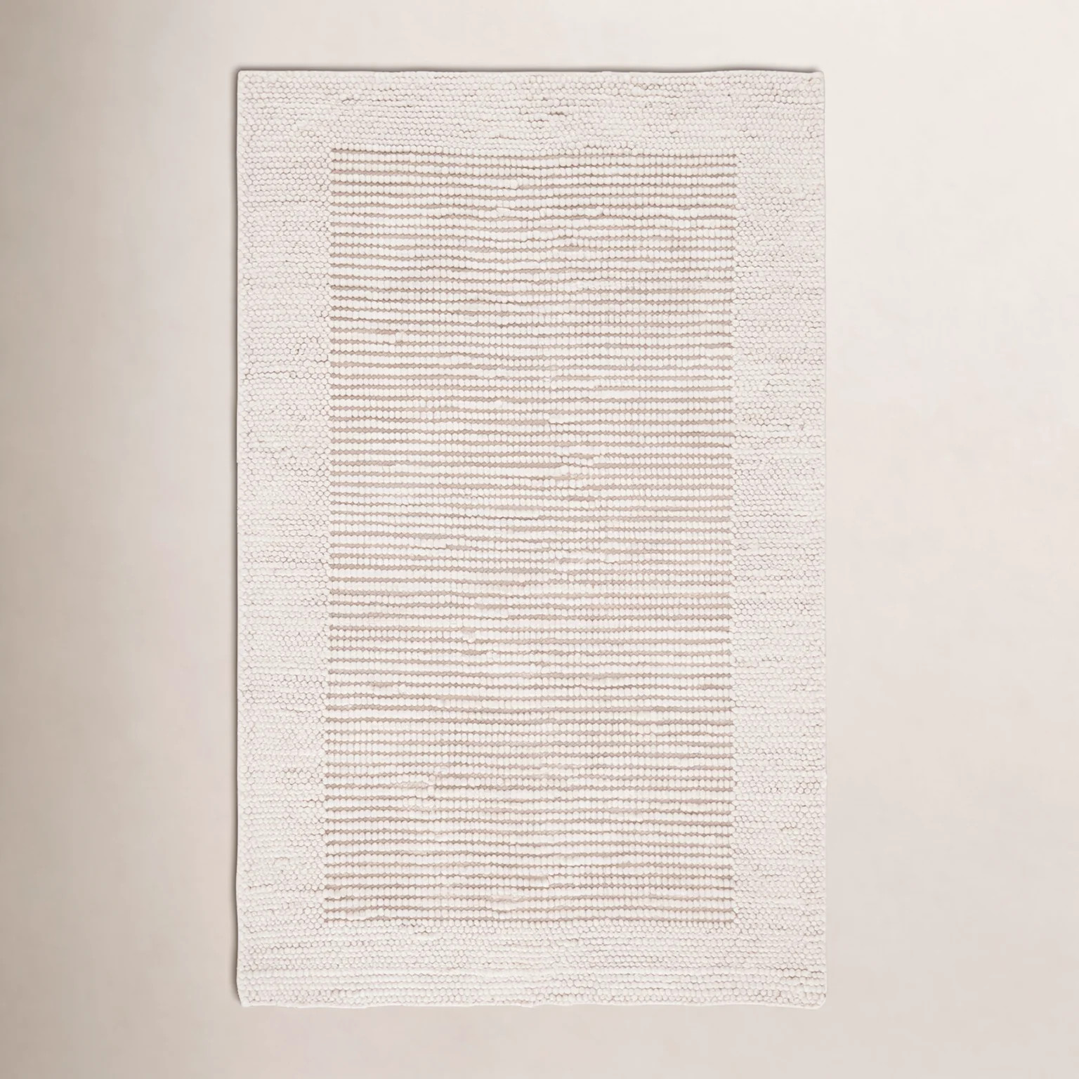 Joss & Main Burdick Handwoven Wool/Cotton Area Rug in Ivory/Beige & Reviews | Joss & Main | Joss & Main