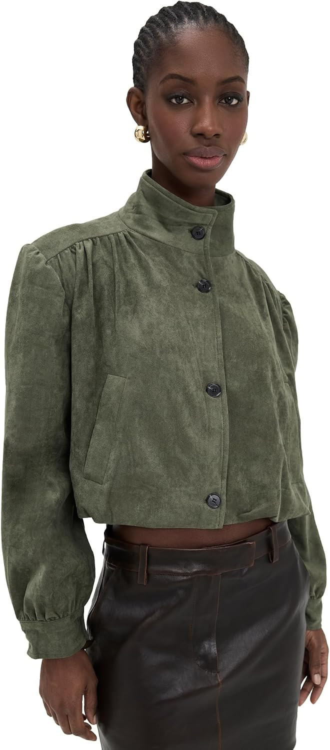 Lioness Women's Luminous Faux Suede Jacket | Amazon (US)