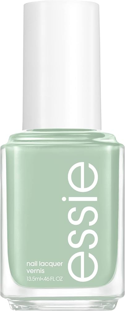 Essie Salon-Quality Nail Polish, 8-Free Vegan, Muted Green, Turquoise And Caicos, 0.46 fl oz | Amazon (US)