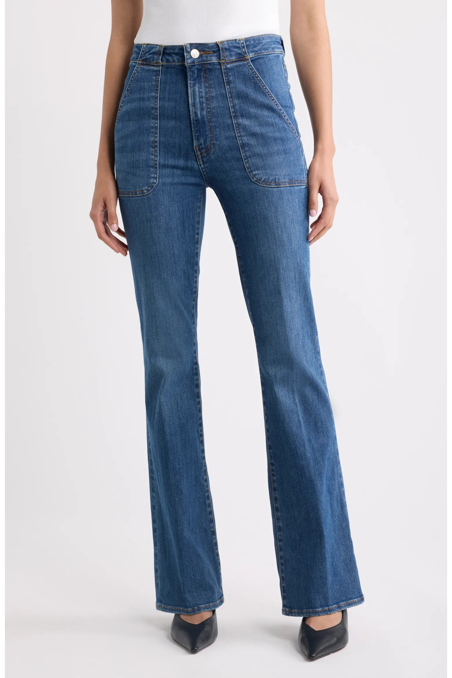 The Reboot Modern Pocket Bootcut Jeans (Women) | Nordstrom | Nordstrom