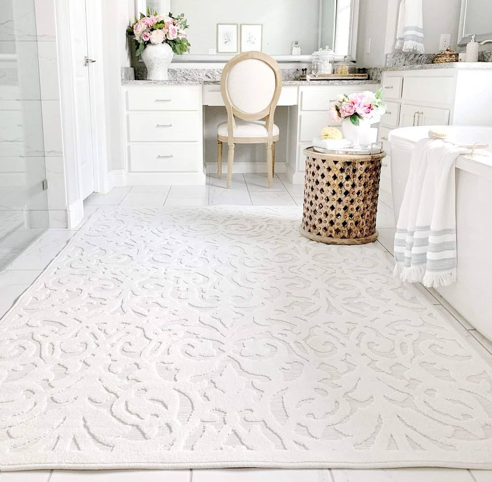 My Texas House by Orian Lady Bird Area Rug, 9' x 13', Natural | Amazon (US)