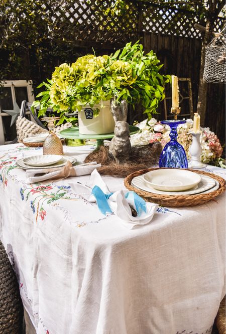 A Colorful Spring Table #LTKspringdecor decor #LTKkitchen #LTKlinens for more inspiration & flowers countrychichomes.com

#LTKSeasonal #LTKhome #LTKU