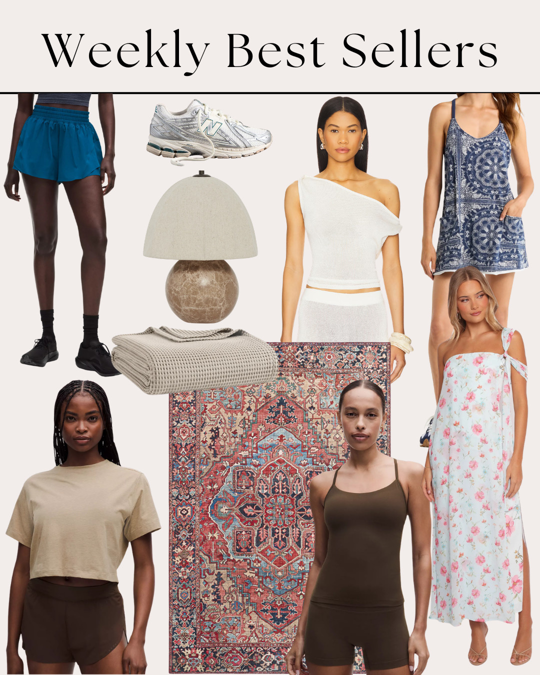 Your favorites of the week and most shopped items! 🤍✨  

 #LTKootd #LTKActive #LTKHome