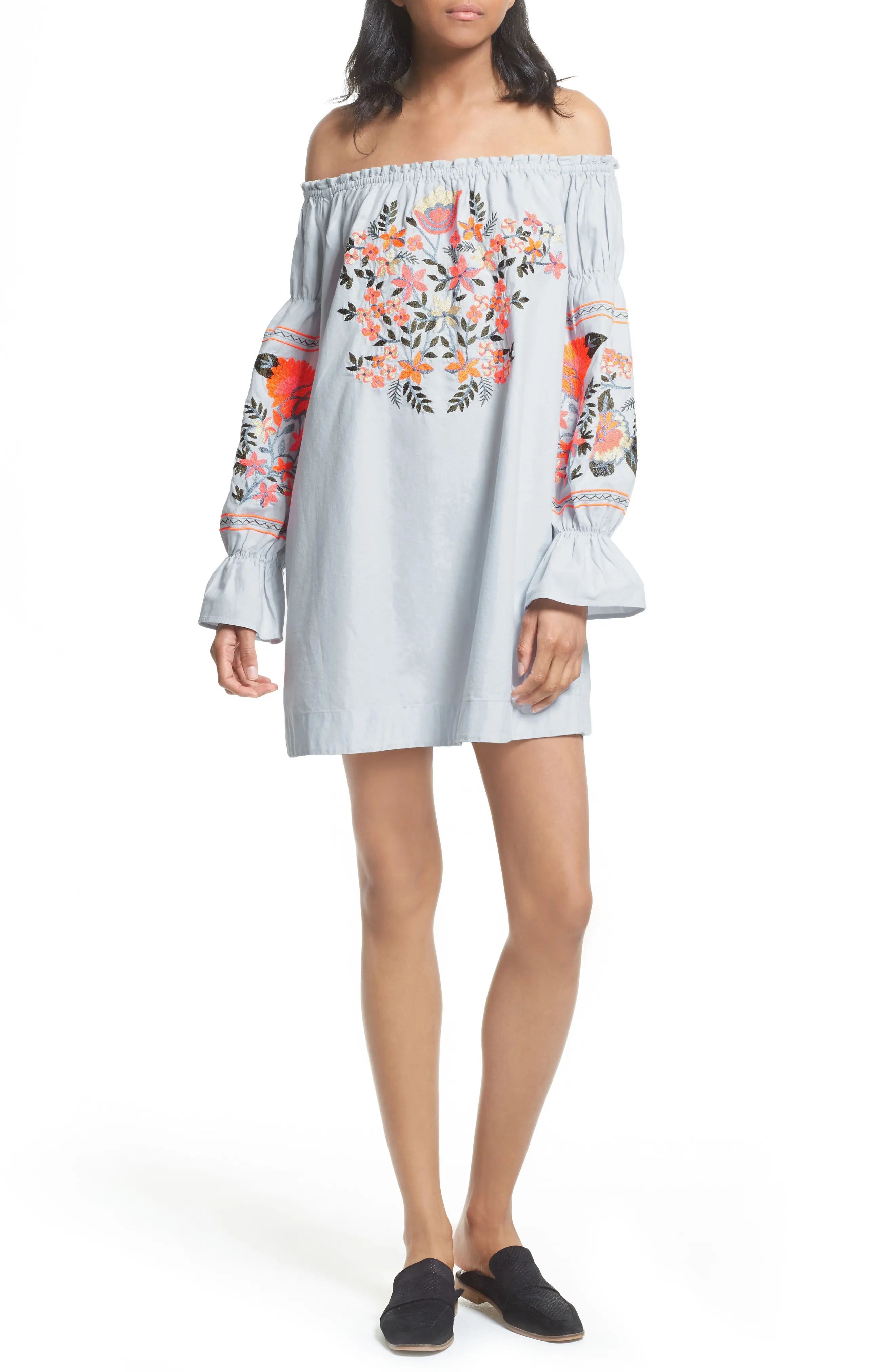 Free People Fleur Du Jour Shift Dress | Nordstrom